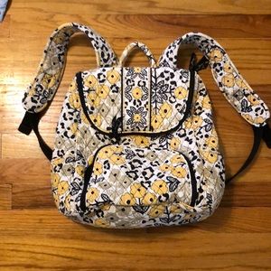 Vera Bradley - Yellow Floral Backpack